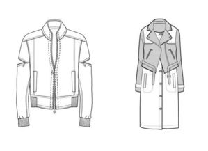 手繪、電腦與雜志款 百張服飾款式圖畫法全解析